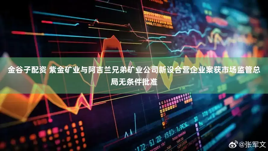 金谷子配资 紫金矿业与阿吉兰兄弟矿业公司新设合营企业案获市场监管总局无条件批准